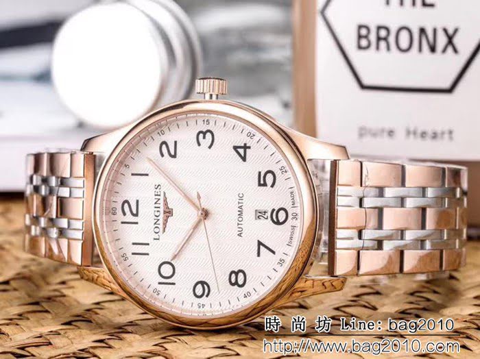 LONGINES浪琴 經典大三針 全自動機械 精品男士腕表 WSS0983